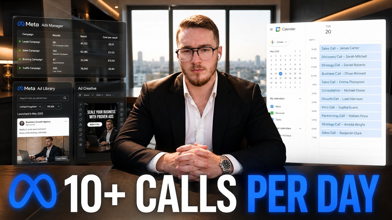 Thumbnail for a Meta advertising call-generation video